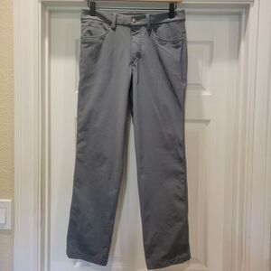 Lululemon ABC Pant Classic, Mens Size 28 Gray